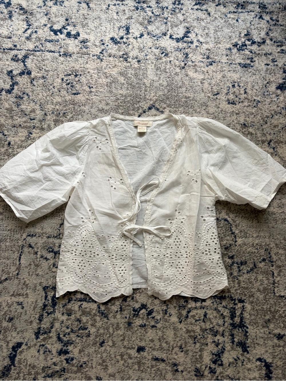 Passport Front Tie Top